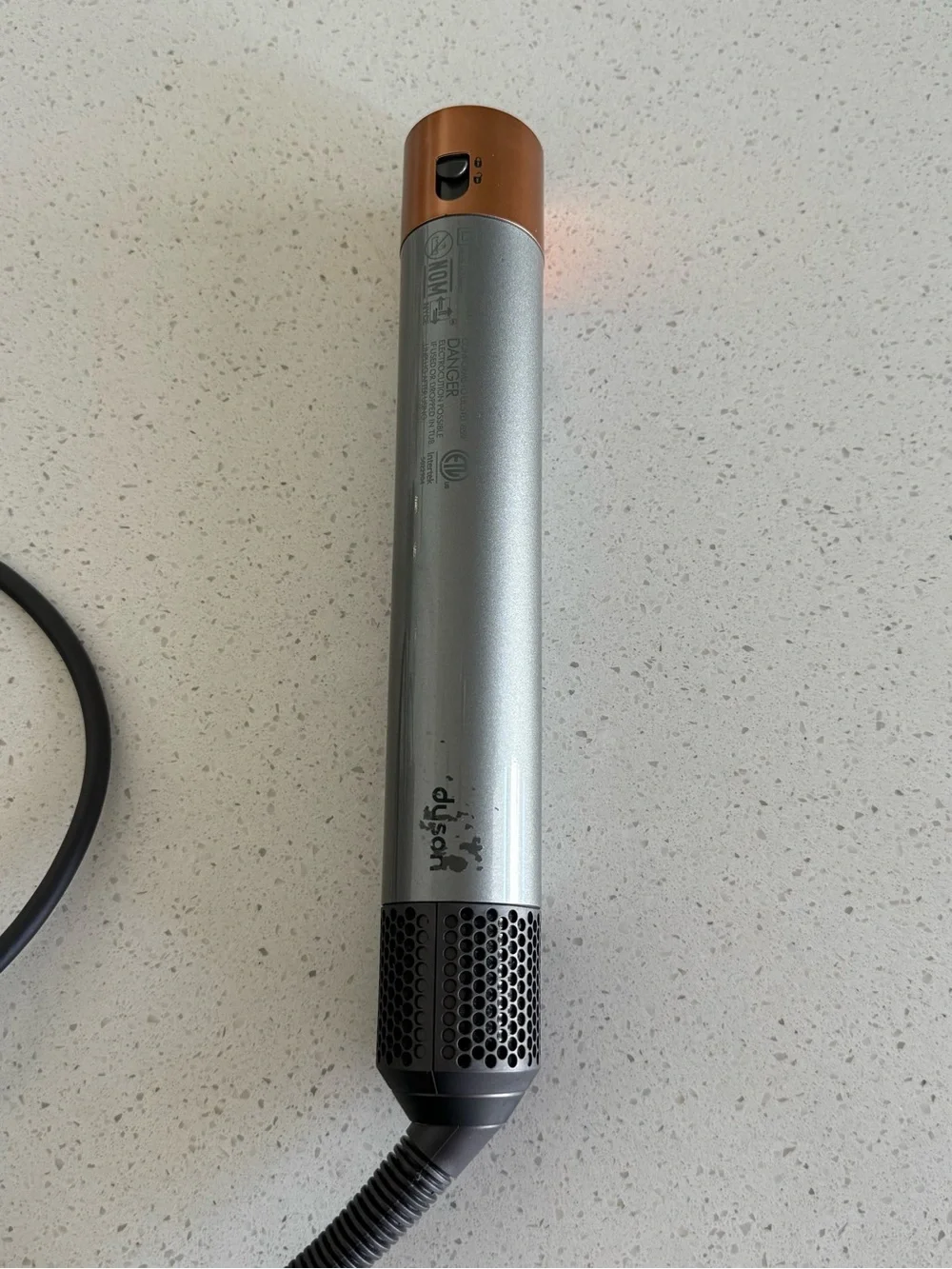 Dyson Styler Set - Gray and Copper Accents